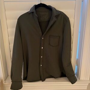 Frank & Eileen Eileen Relaxed
Terry Button-Up Shirt